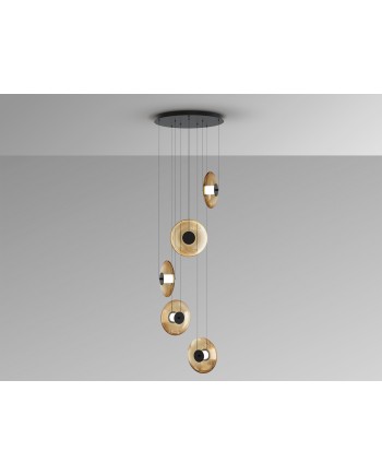 DIABOLO- LAMPARA 5L - NEGRO-AMBAR